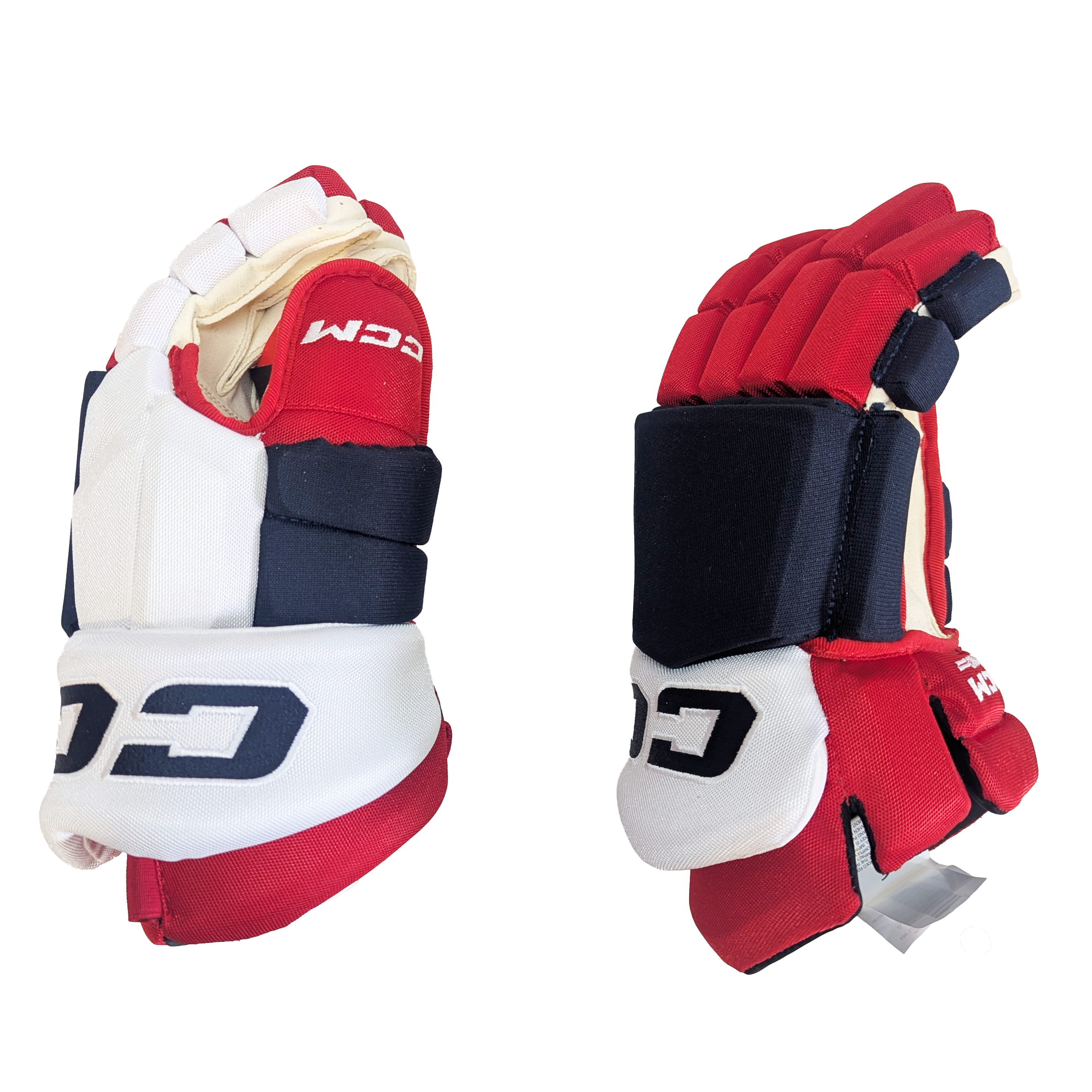 CCM HGTKPP - NHL Pro Stock Glove - Jets Heritage Classic (Navy/Red/White)